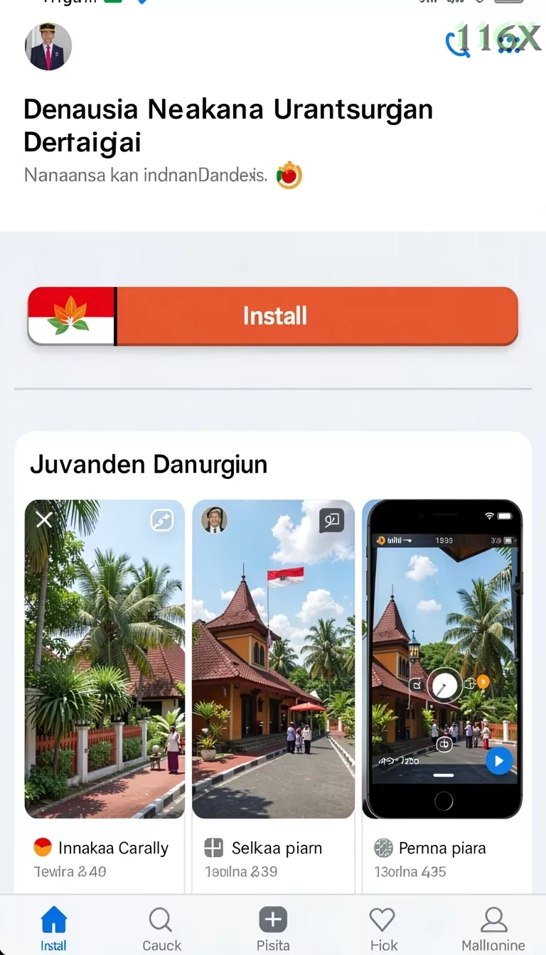 Cuplikan layar KETUA — aktivitas